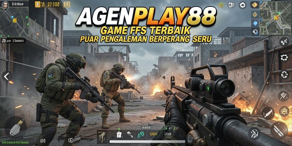 Gameplay AGENPLAY88 yang mendebarkan dengan aksi tembak-menembak yang intens.