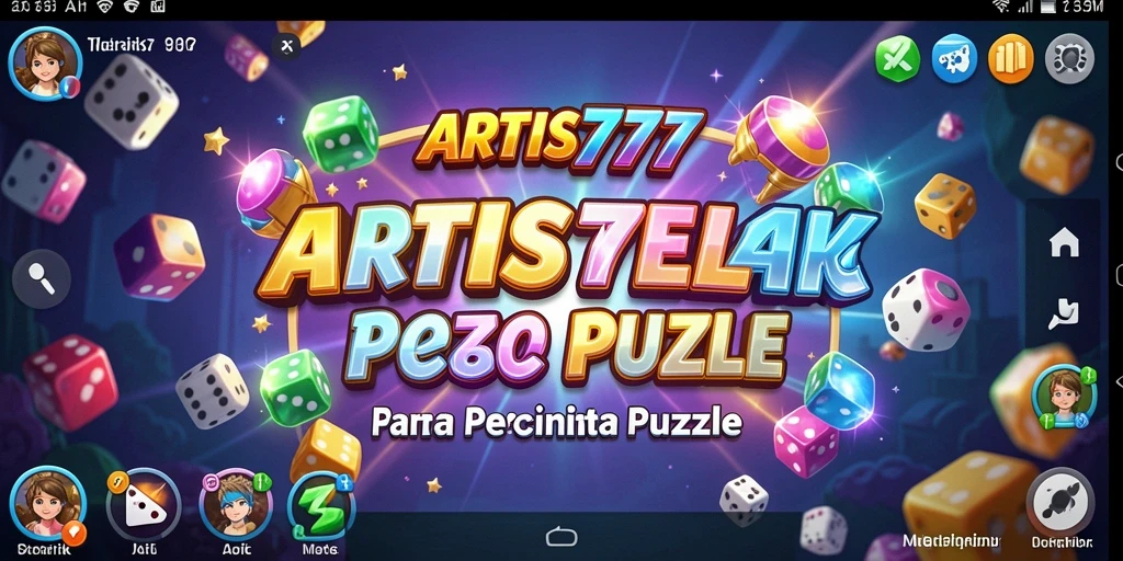 Tampilan gameplay dari ARTIS777 yang penuh warna dan menantang.