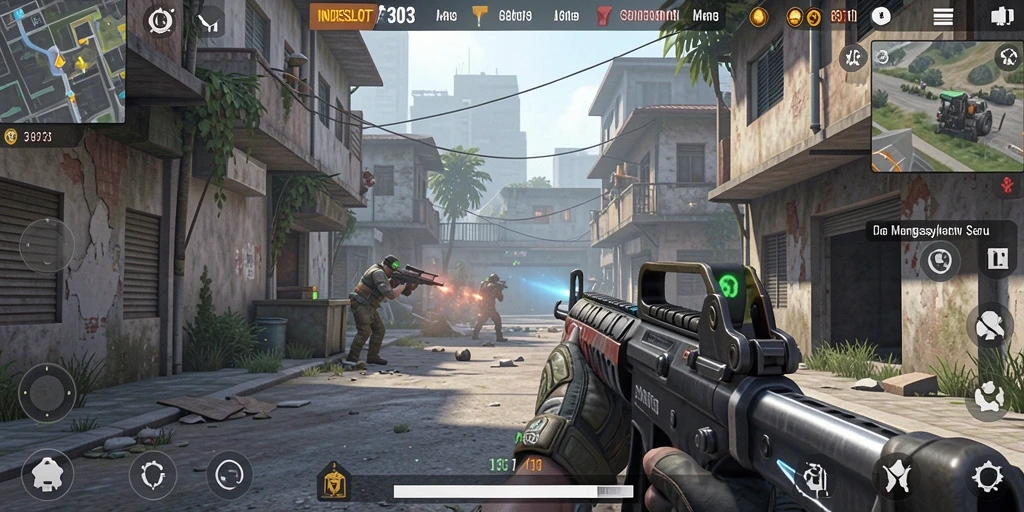 Tangkap momen mendebarkan dalam aksi FPS INDESLOT303.