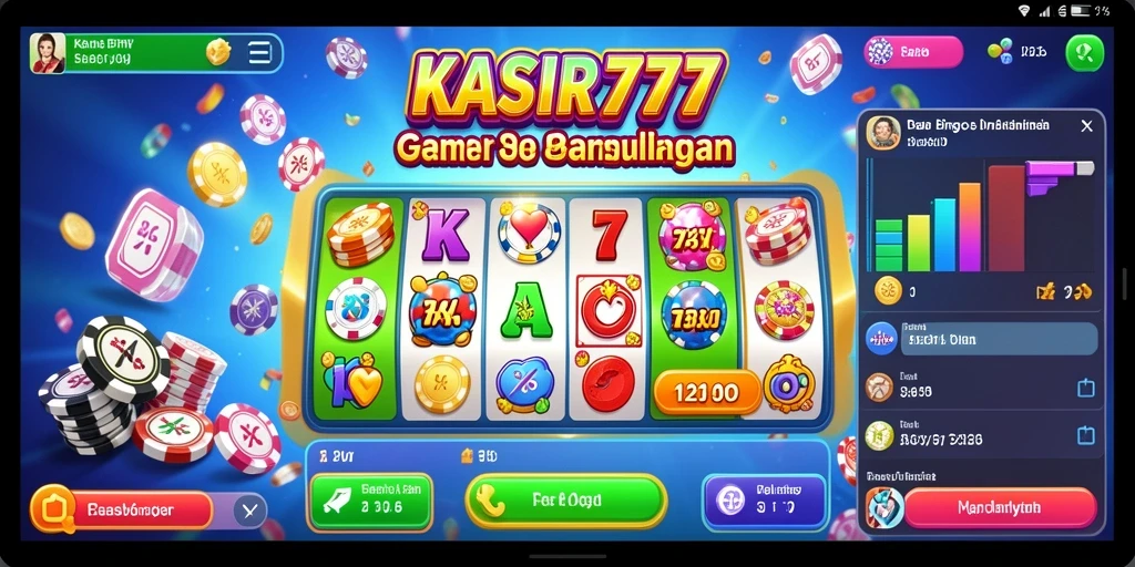 Tampilan gameplay menarik dari KASIR777 yang penuh warna dan interaktif.