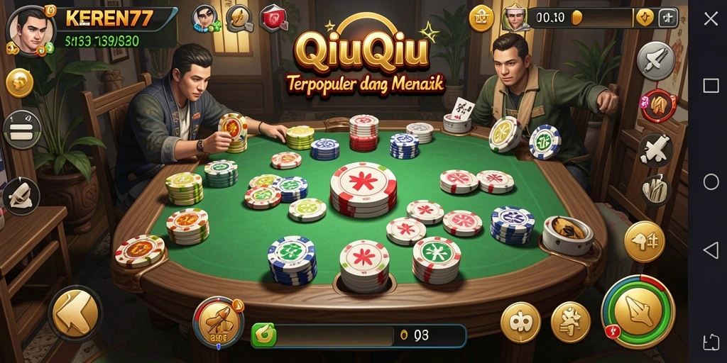 Tampilan gameplay KEREN77 yang menegangkan dan interaktif.