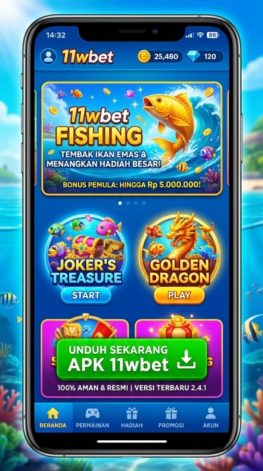 Screenshot fitur update aplikasi terbaru di 11wbet.